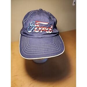 Ford Embroidered Cap Red/white/blue Logo